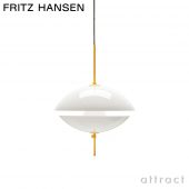FRITZ HANSEN フリッツ・ハンセン CLAM クラム 440 ペンダントランプ カラー：オパールガラス デザイン：エイム&ルンド