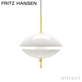 FRITZ HANSEN フリッツ・ハンセン CLAM クラム 550 ペンダントランプ カラー：オパールガラス デザイン：アーム＆ルンド