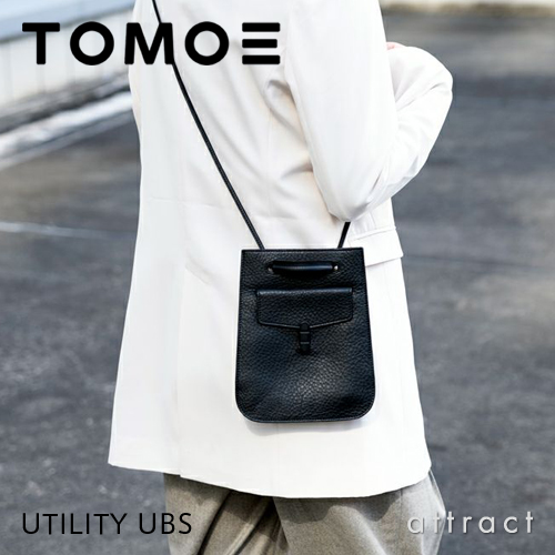 TOMOE トモエ UTILITY UBS ユーティリティ UBS 巾着ショルダーS ショルダーバッグ サコッシュ ショルダーストラップ付 カラー：3色