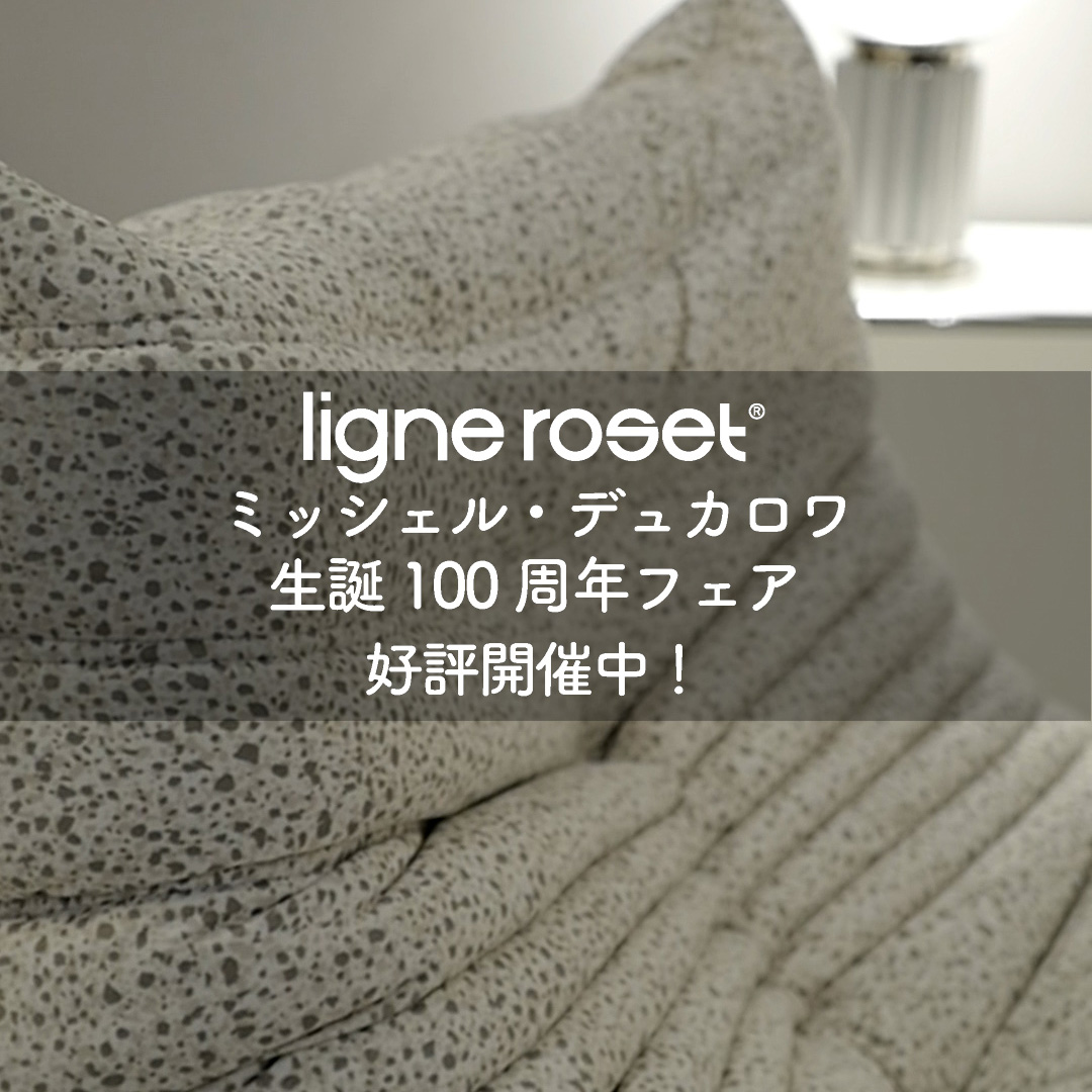 ligne roset リーン・ロゼ ミッシェル・デュカロワ生誕100周年フェア 好評開催中！