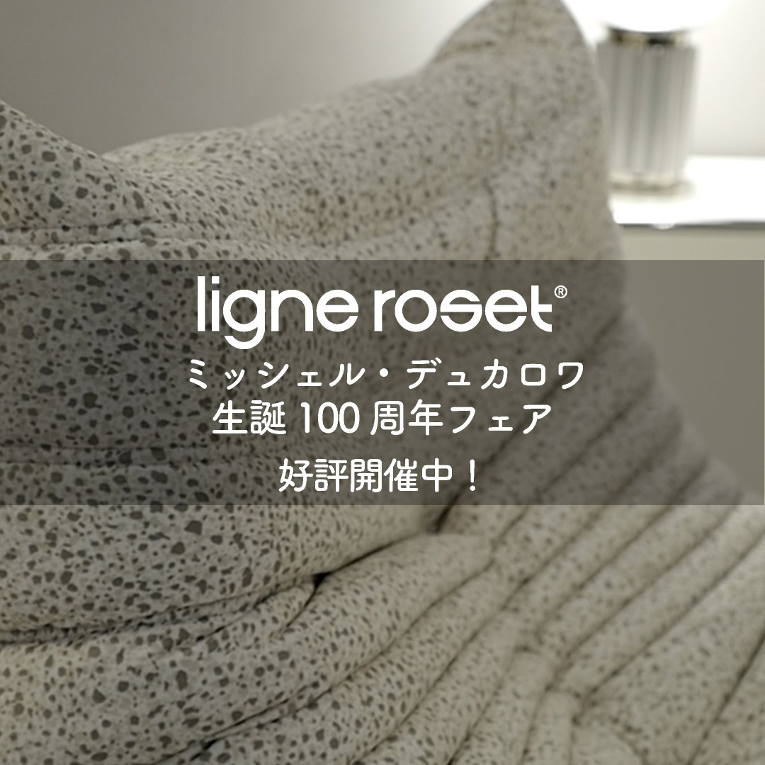 ligne roset リーン・ロゼ ミッシェル・デュカロワ生誕100周年フェア 好評開催中！