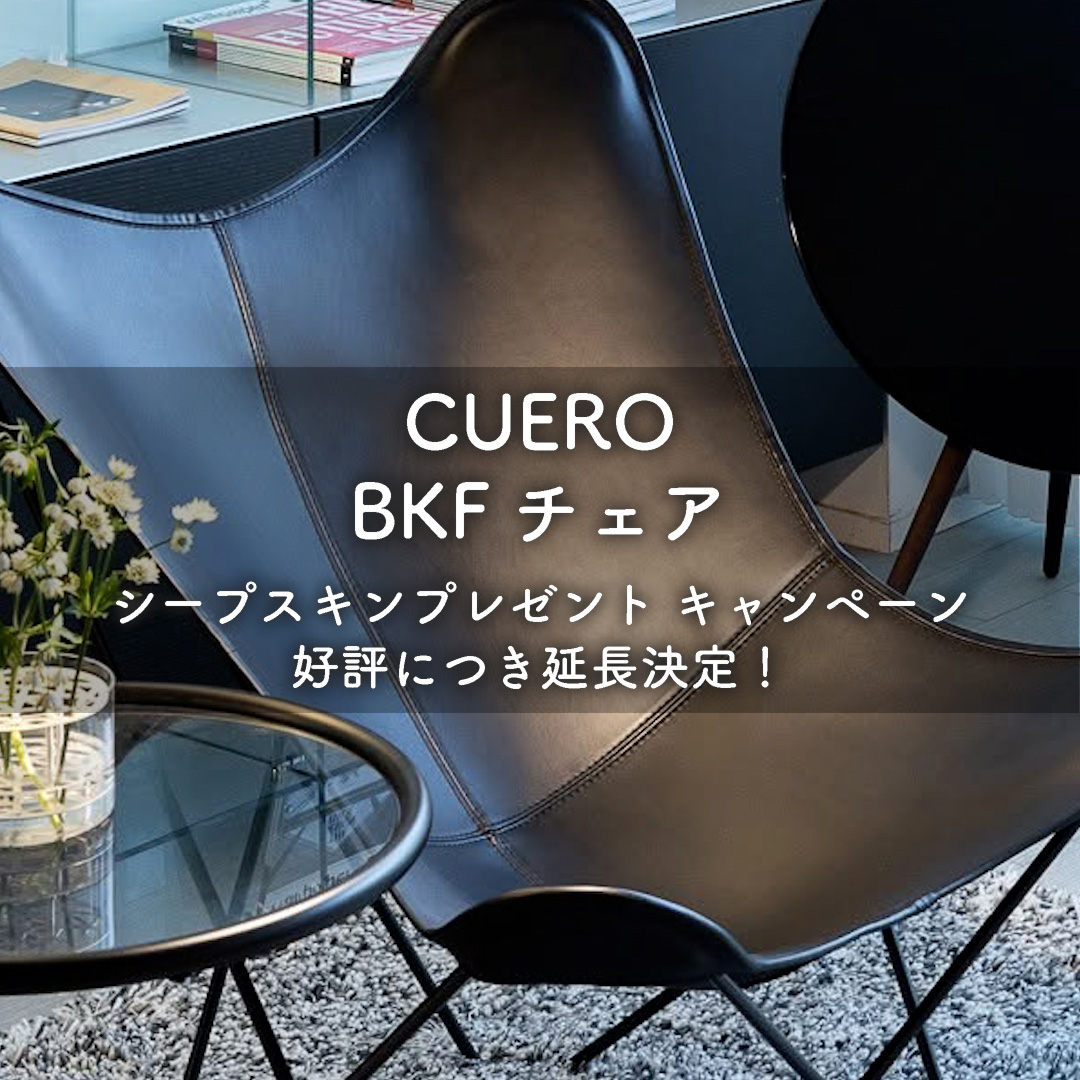 居場所になる椅子 CUERO BKFチェア ラウンジチェア キャンペーン好評につき延長！